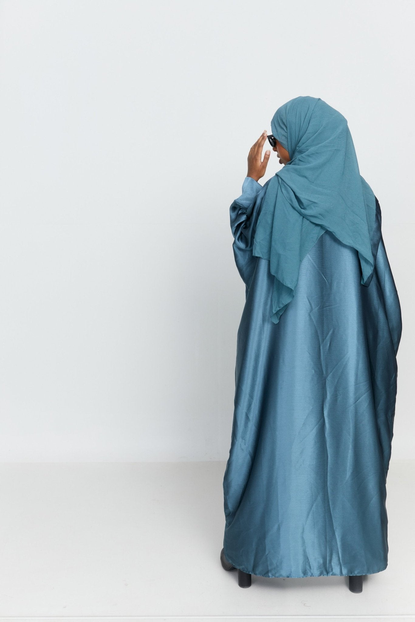 Lumi Abaya Set- Turquoise/Teal