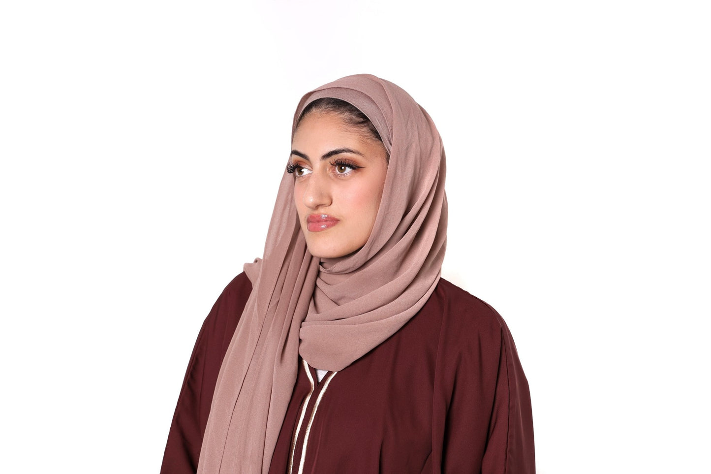 Butter Chiffon Hijab with Matching Undercaps (Set)