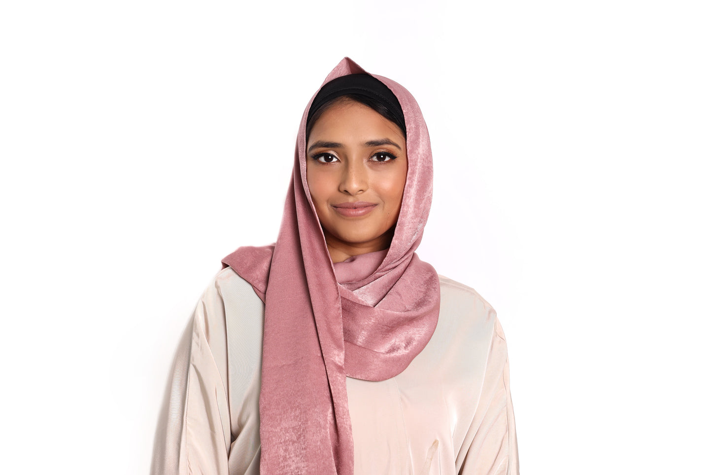 Velvet Satin Hijab (Non-Slip)