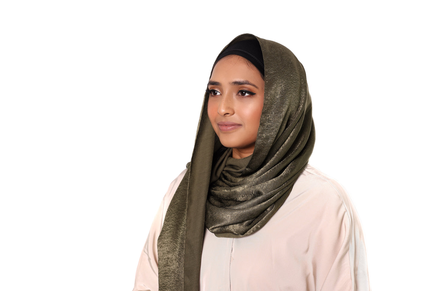 Velvet Satin Hijab (Non-Slip)