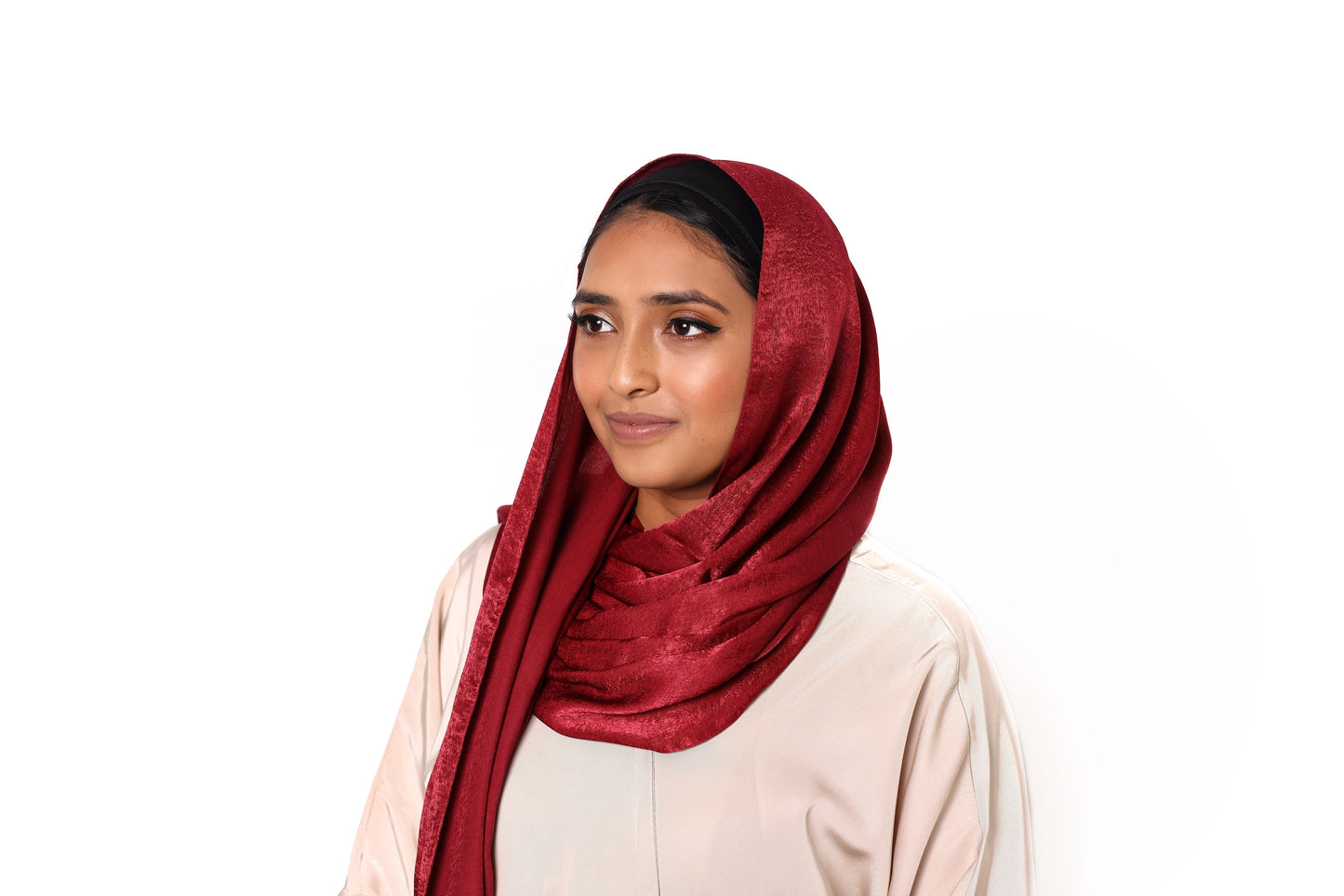 Velvet Satin Hijab (Non-Slip)