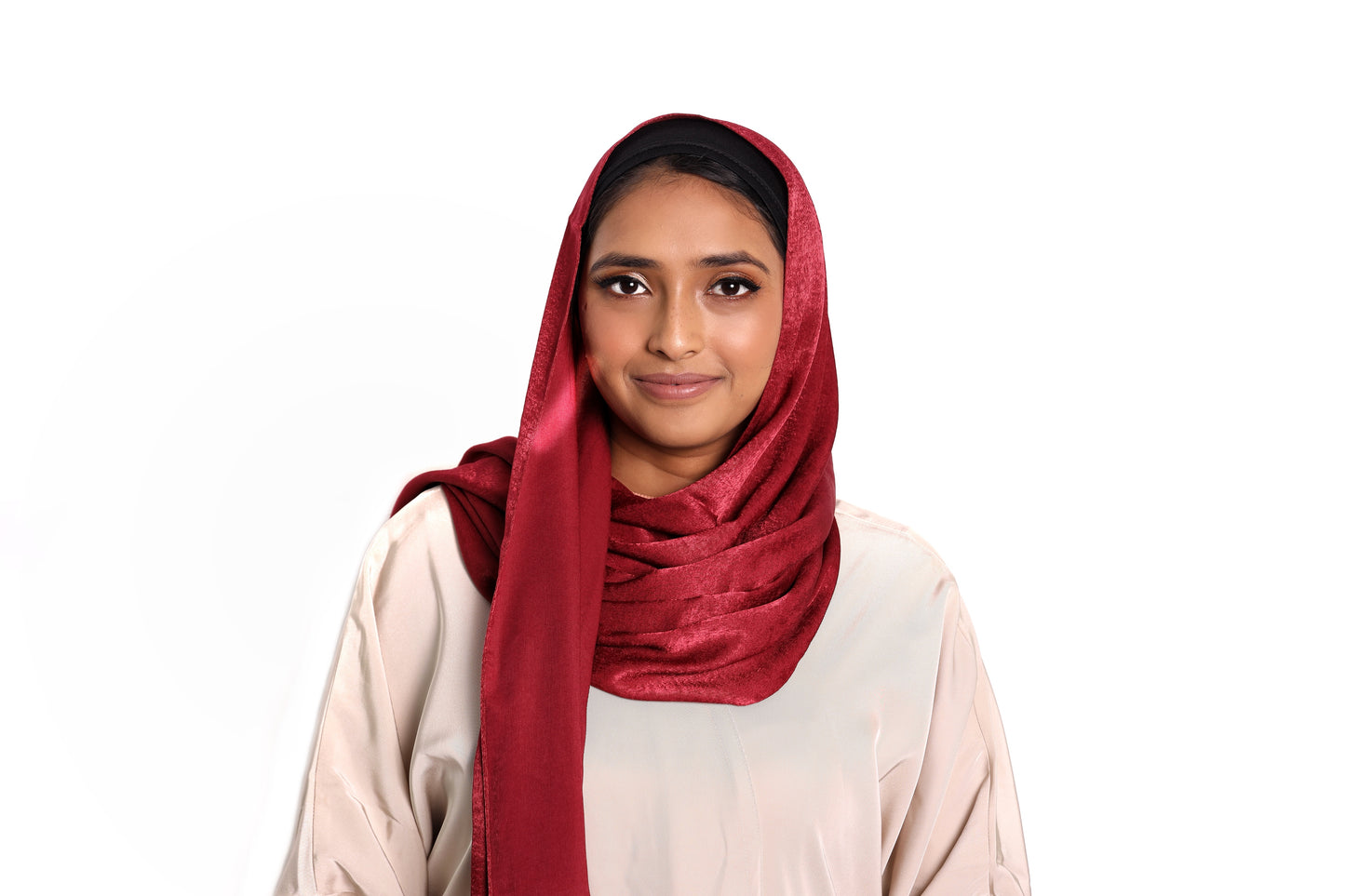 Velvet Satin Hijab (Non-Slip)