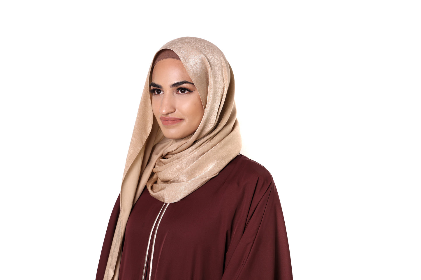 Velvet Satin Hijab (Non-Slip)