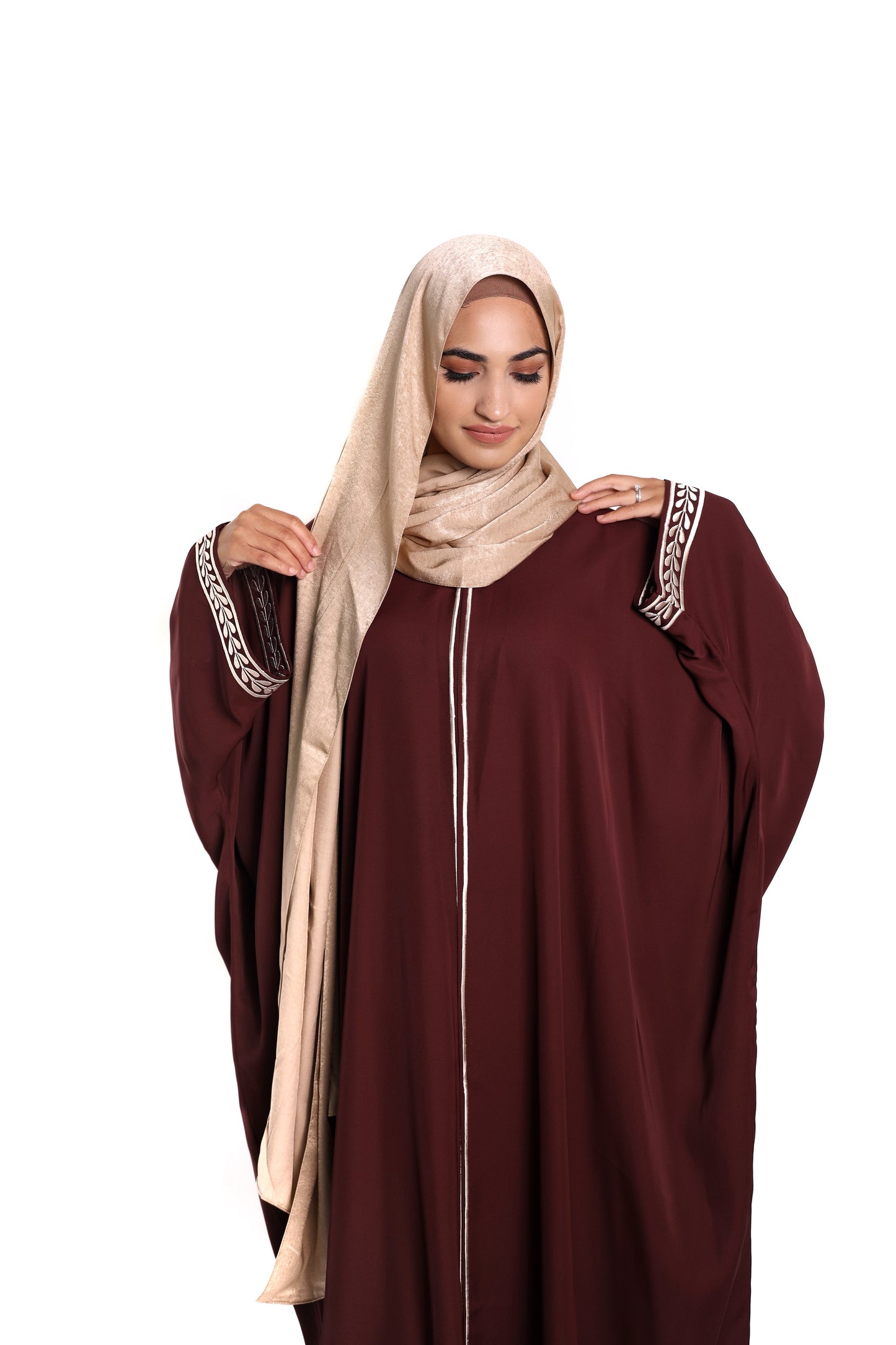 Velvet Satin Hijab (Non-Slip)