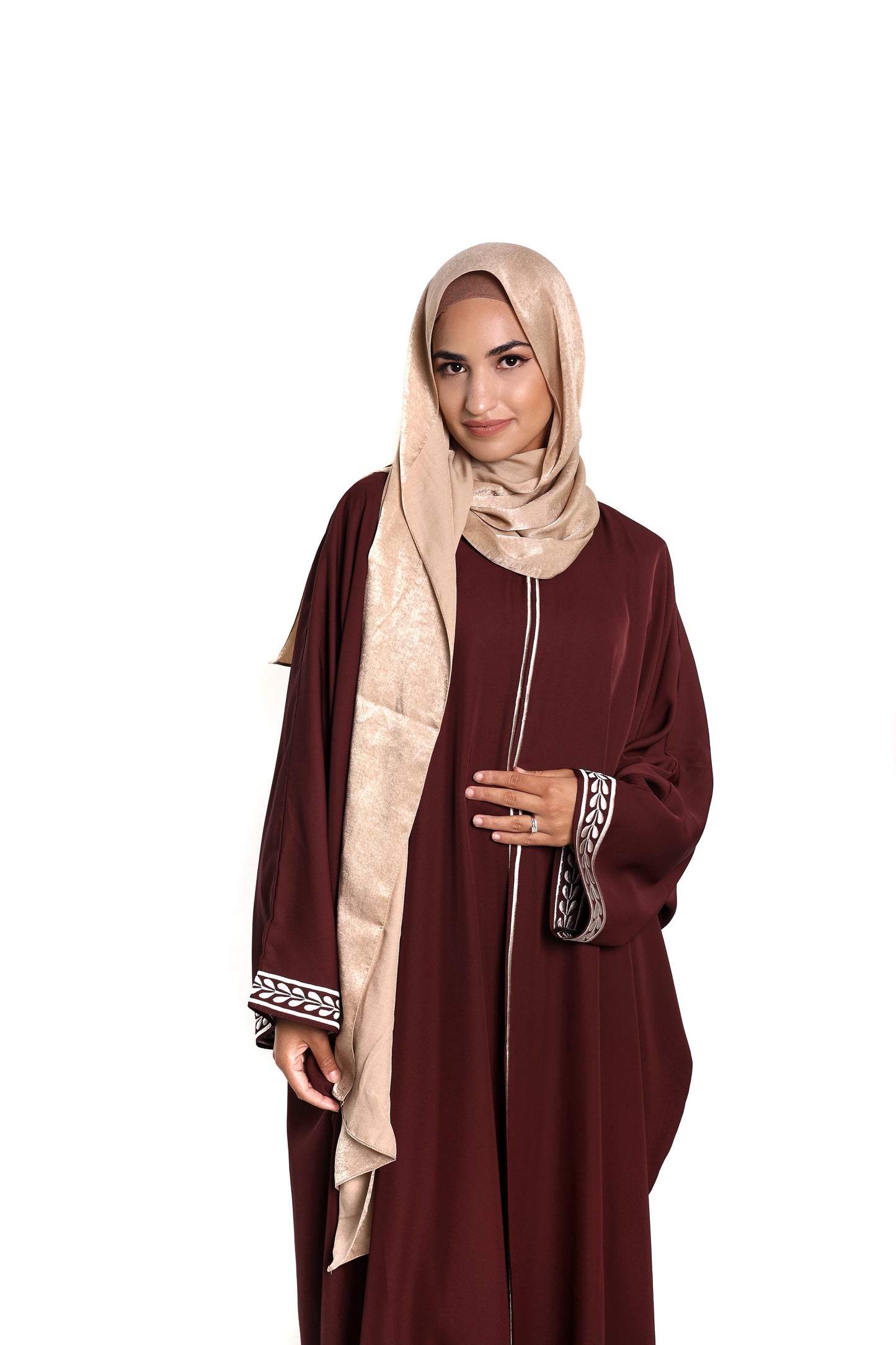 Velvet Satin Hijab (Non-Slip)