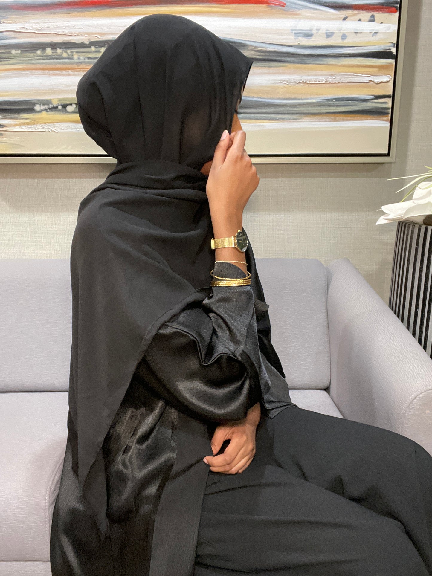 Tima Abaya - Black (slim fit)