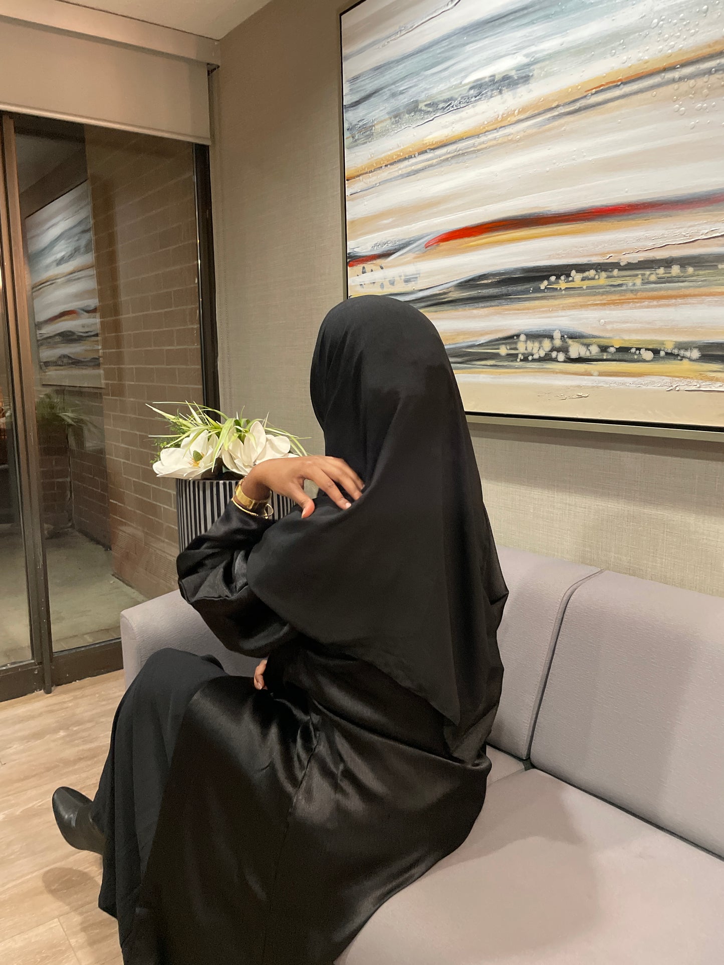 Tima Abaya - Black (slim fit)