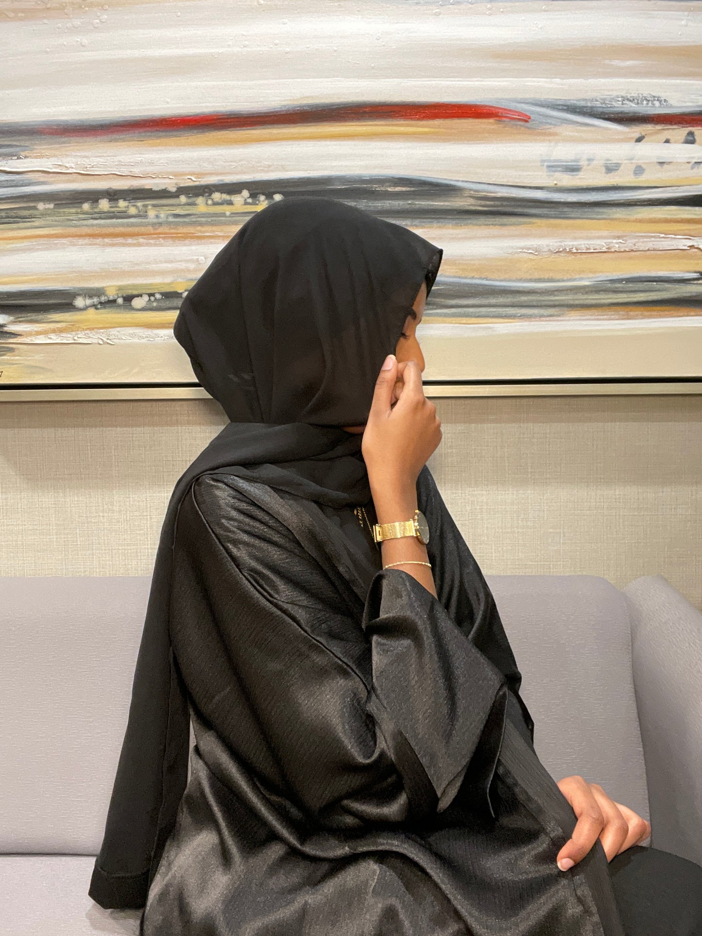 Tima Abaya - Black (slim fit)