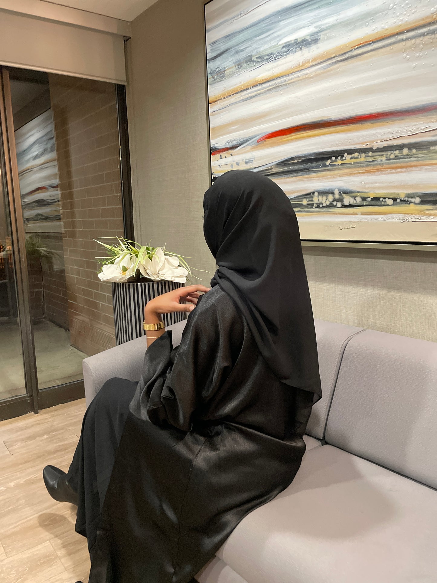 Tima Abaya - Black (slim fit)