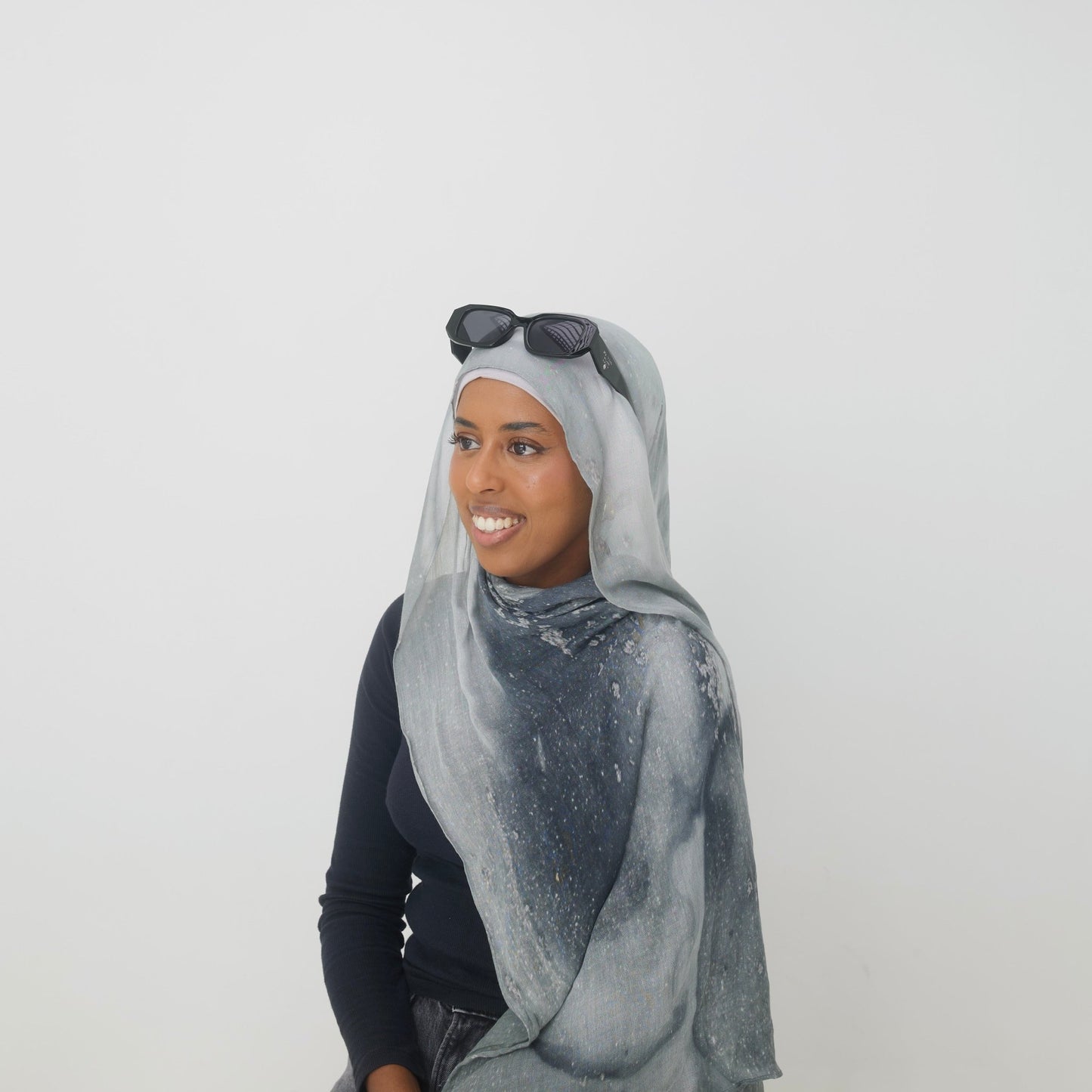 Modal Hijabs with matching colour undercaps