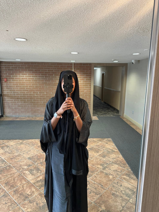 Lumi Abaya Set - Black